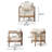 Weksler Acacia Outdoor Lounge Chair
