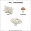 Whimsical Mushroom Bedding Sets, Multicolor Polyester Comfort For Home