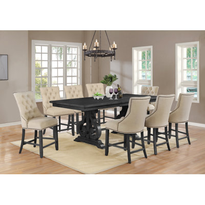 Mccarter - Person Extendable Trestle Dining Set