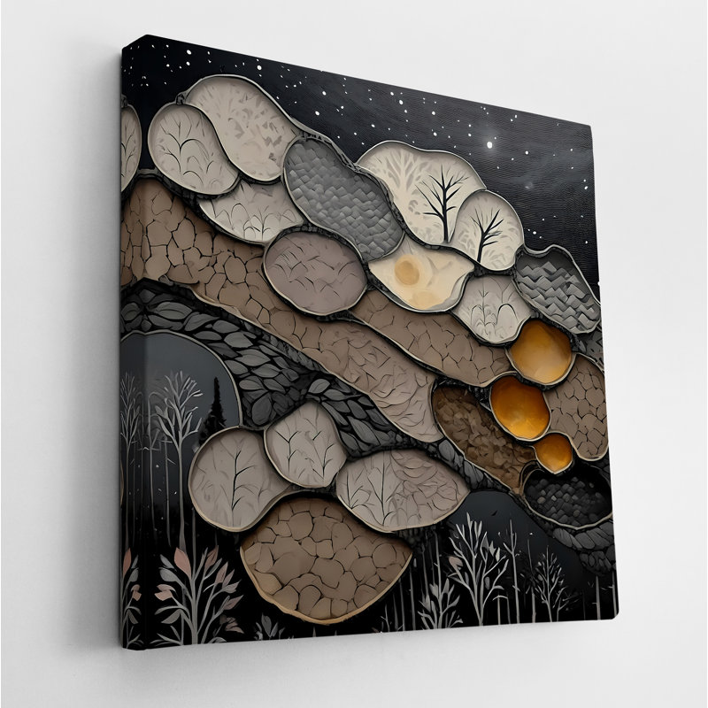The Journey Beyond, 48" H x 48" W