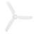 56" Outdoor Indoor/Outdoor Ceiling Fan with Remote Control, Damp Rated, Modern White Ceiling Fan for Patio and Living Room-275163001