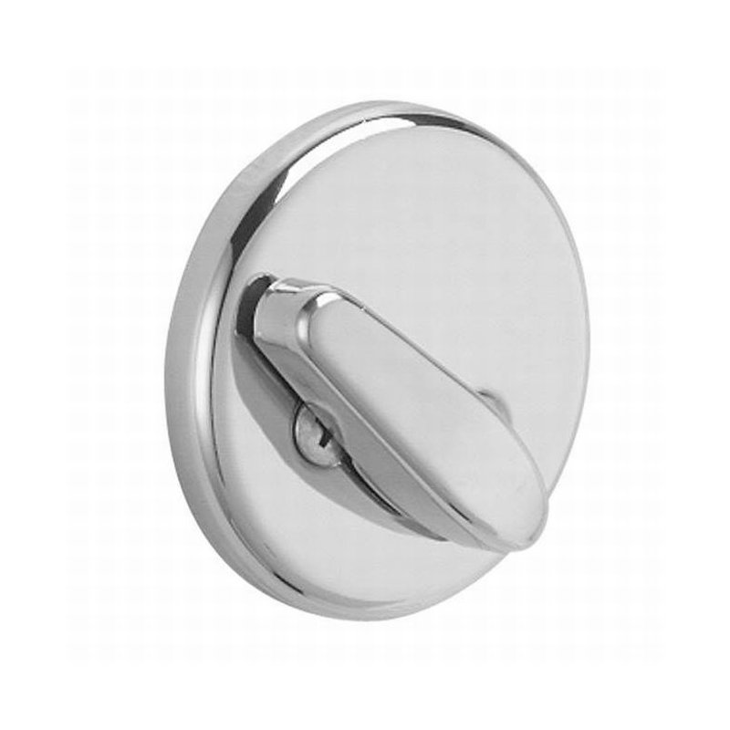 Boulon de porte commercial, Chrome brillant