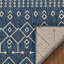 Tapis d'intérieur / extérieur bleu Marshanna-59721905