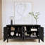 Armoire avec tablettes réglables et rangement pour le salon ou la cuisine-439262788