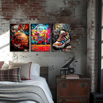 3 Piece Wrapped Canvas Print