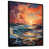 Black Floater Framed