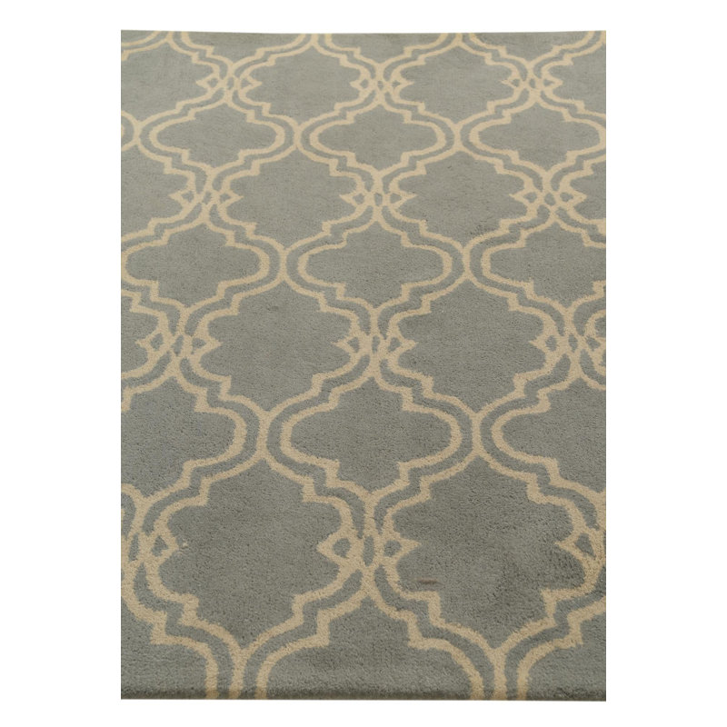 Tapis gris clair Otto