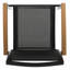 Chaise de patio empilable Gabrielo