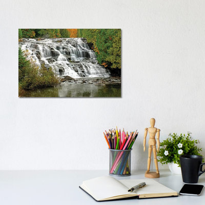 Bond Falls by Brian Wolf - Wrapped Canvas Print