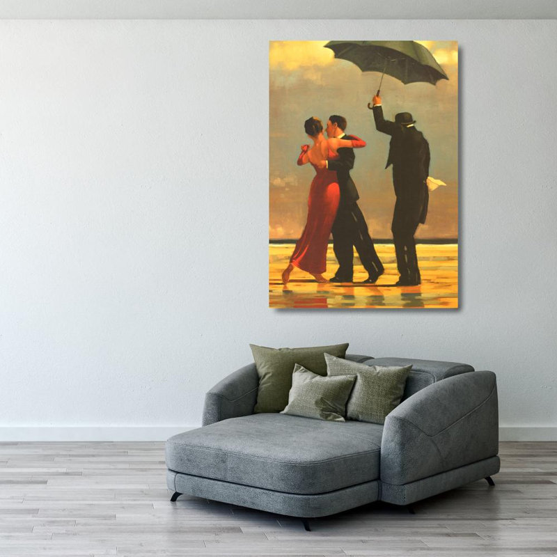 The Singing Butler, 40" H x 28" W