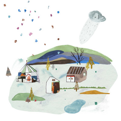 " The Valley Playground I " by Melissa Wang