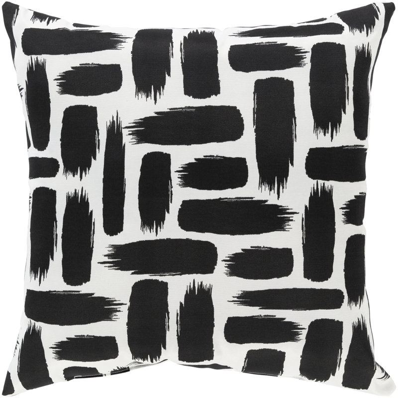 Barnkine Indoor/Outdoor Throw Pillow Cover, 20" H x 20" W, Gray