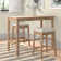 Arlyce 2 - Person Solid Wood Solid Wood Top Four Leg Dining Set