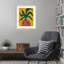 «Snappy Botanical III» par Regina Moore, impression sur bois encadrée-1457063560