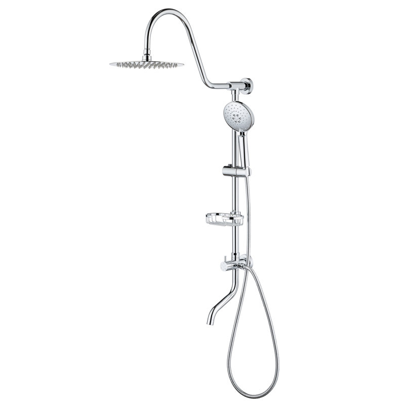 Complete Shower System, Chrome