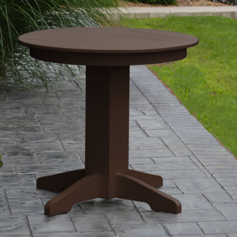 Table de salle à manger Bork, Brun Tudor