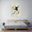 «Flower Thrower Retro» par Bansky, reproduction d'art graphique sur toile-27834454