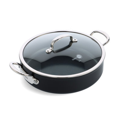 GreenPan Barcelona Pro PFAS Free Non Stick Deep Saute Pan 30cm