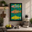 Stacked Fish Play Modern - Print-136804301-136804303