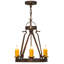 Wagon Wheel 5 - Light Chandelier