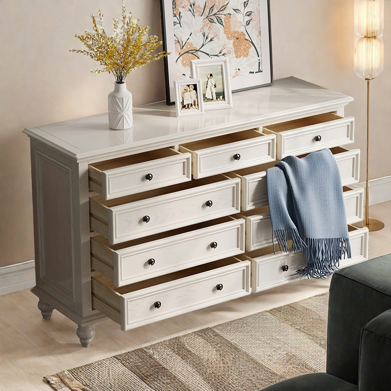 Commode d'appoint Classic, Blanc