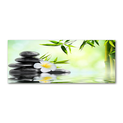 Orchid And Bamboo - Wrapped Canvas Print