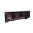 Shaker Cottage Wall-Mounted Coat Rack with Cubbies and Hooks-349684287