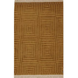 Hand-Knotted High-Quality Gold Area Rug