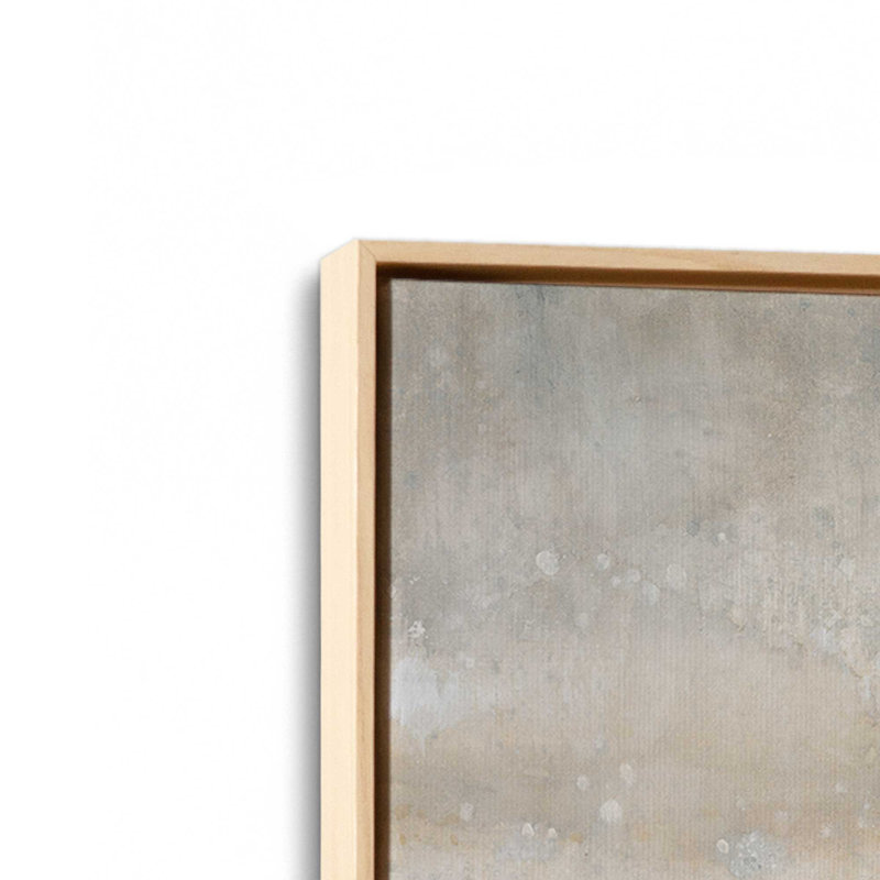 Impression sur toile Shimmering Drops of Light II, H 12,75 po x l 12,75 po x P 1,75 po, Cadre américain en érable flottant, 1
