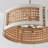 6 - Light Dimmable Drum Chandelier