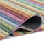 Surrey Stripe Hand-Tufted Plush Wool Rug High-Low Rainbow Multicolor-966528101