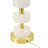 13X13x26" Marble Table Lamp