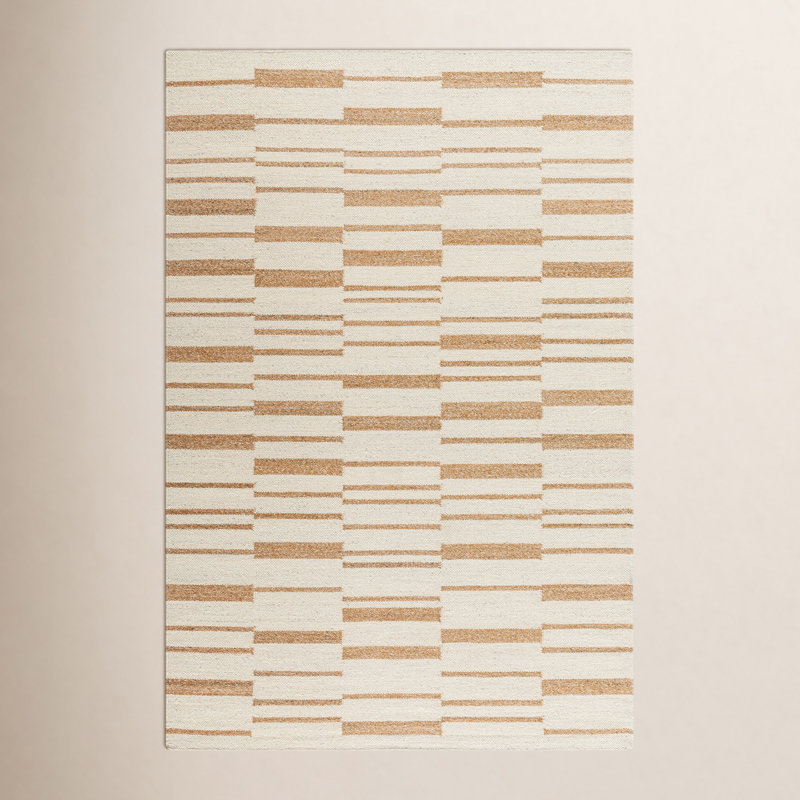Kardarius Flatweave Wool Geometric Indoor Rug, Rectangle 2' x 3'