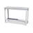 Eucalyptus Console Table, Silver Gray