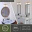 Éclairage pour meuble-lavabo à intensité variable Margaree-116395833-116395830-116395829