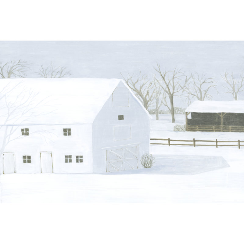 Whiteout Farm I, H 32 po x l 48 po