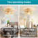 Ramseur 19.7in White Gold Ceiling Fan with Remote Control and Light Kit Included