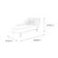 Chaise longue de détente moderne en similicuir-101363481-101363482