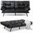 Debara 71'' Upholstered Futon Sofa, Memory Foam Futon Couch Bed, Modern Folding Sleeper Sofa-1151454380