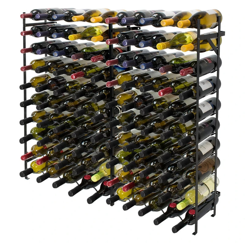Wine rack for 100 bottles