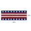 Chemin de table Consuella Patriotic American Flag-1077591962