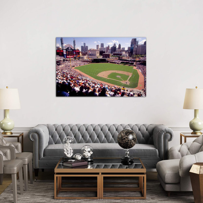 Home Of The Detroit Tigers Baseball Team, Comerica Park, Detroit, Michigan, USA by Panoramic Images - Print on Canvas