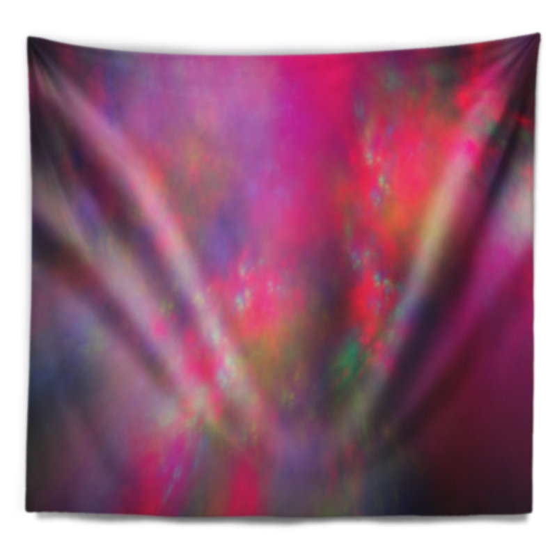 Tapisserie bleu ciel abstract perfect starry, H 50 po x l 60 po