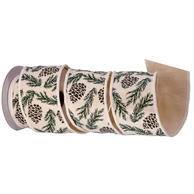 Ruban de coton 4 po X5Y Pinecone