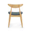 Ensemble de 2 chaises rétro en bois d'hévéa avec dossier ergonomique et coussins moelleux-220121118-220121119