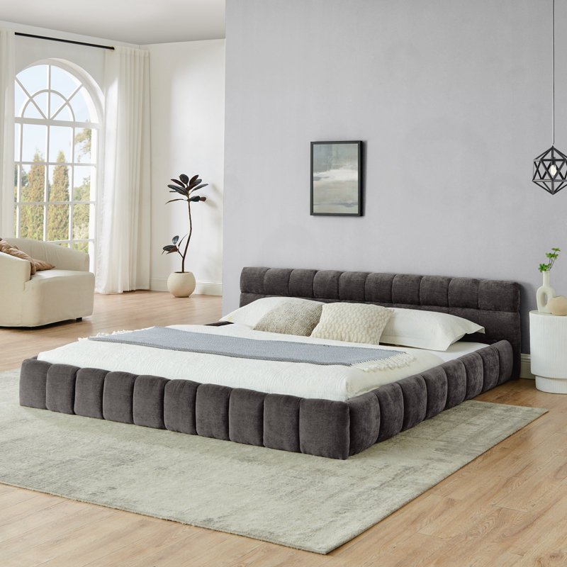 Chenille plateforme Ultimo, Gris foncé, Très grand