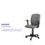 Chaise de bureau pivotante en vinyle Bonavant-100667725-100667724