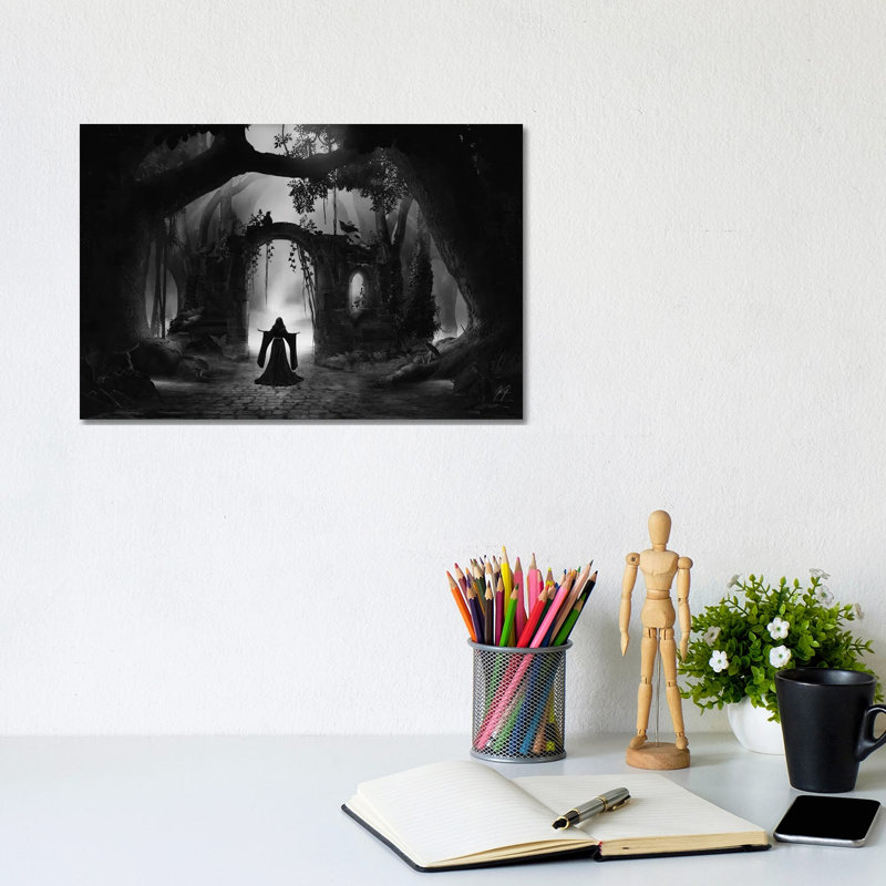 Fairy Portal - Wrapped Canvas Print, 20.32cm H x 30.48cm W x 1.91cm D