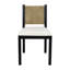 Chaise tissée en ruppie maritime-108715270
