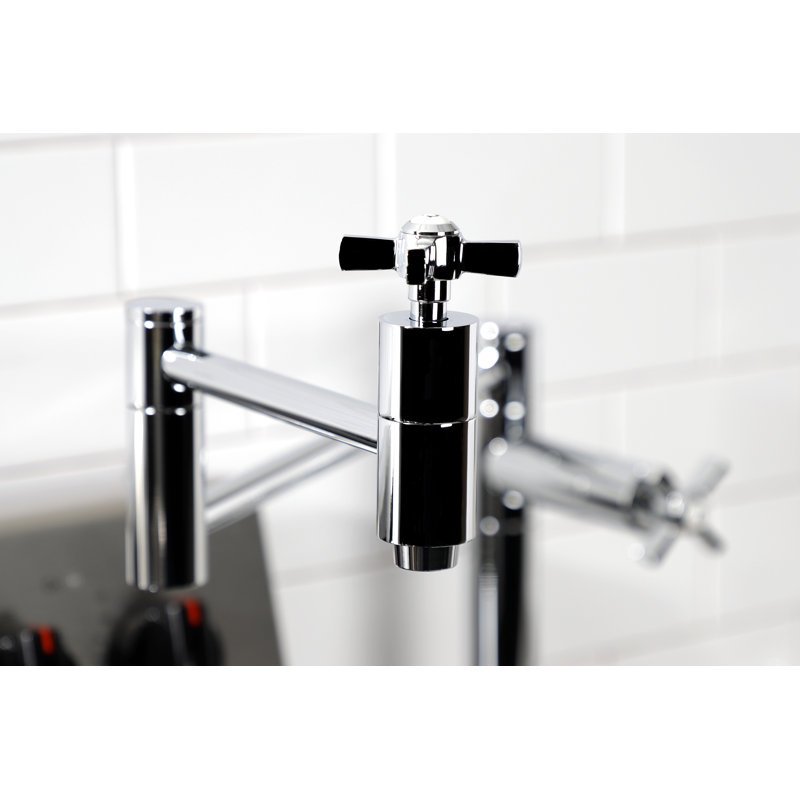 Robinet remplisseur Kingston, Chrome poli
